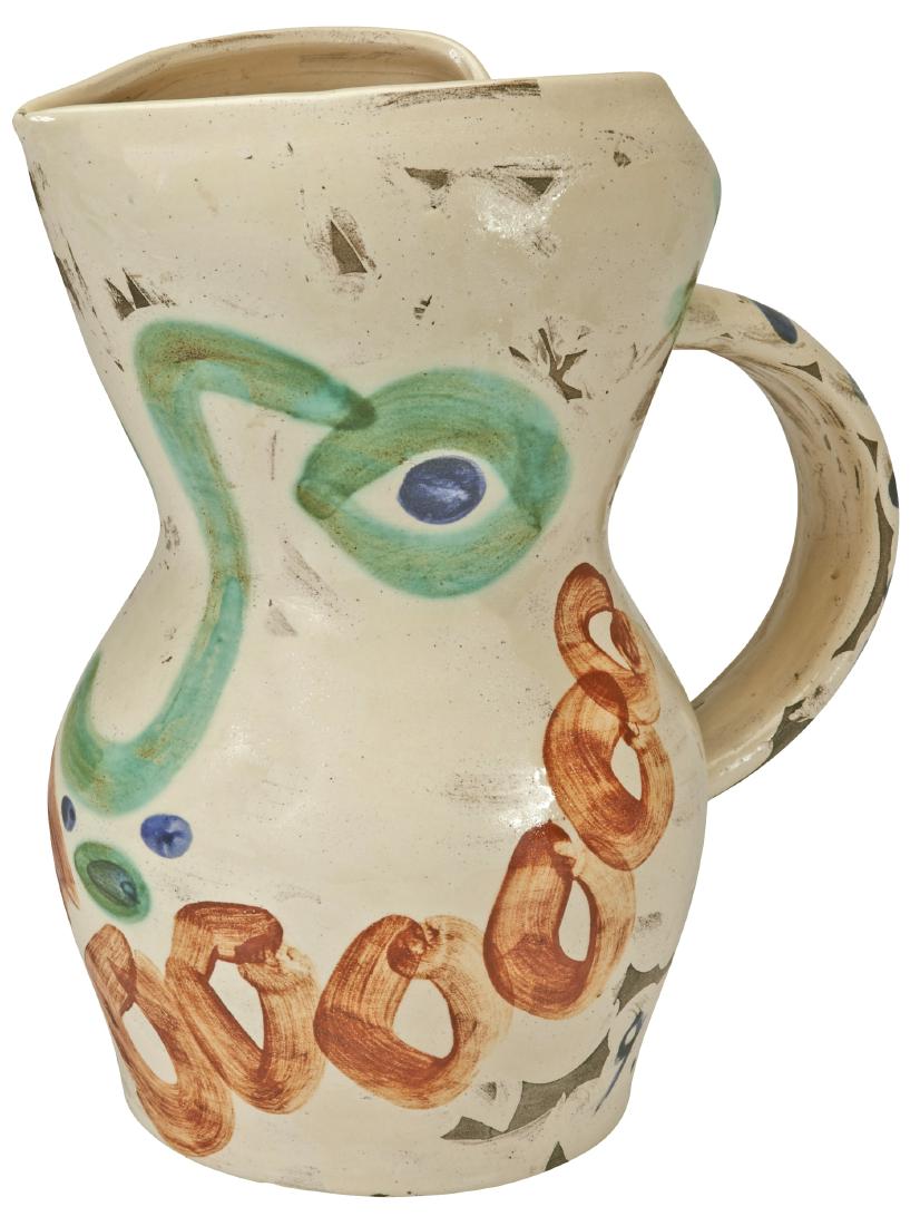 Pablo Picasso for Madoura Pottery Visage Aux Cercles (1 of 5)