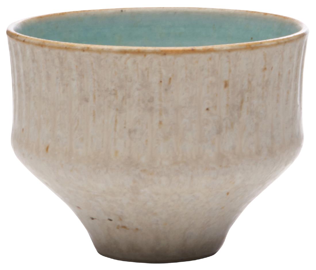 Eba Staehr Nielsen for Saxbo Pottery: EbaStaehr Nielsen forSaxboPotterybowlDenmarkglazed ceramicmarked2"h x 2.5"dia