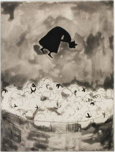 Kara Walker Cotton: Kara Walker (b. 1969)Cotton, 1997etchingsigned and numbered 2/3512 x 9 inchesframed