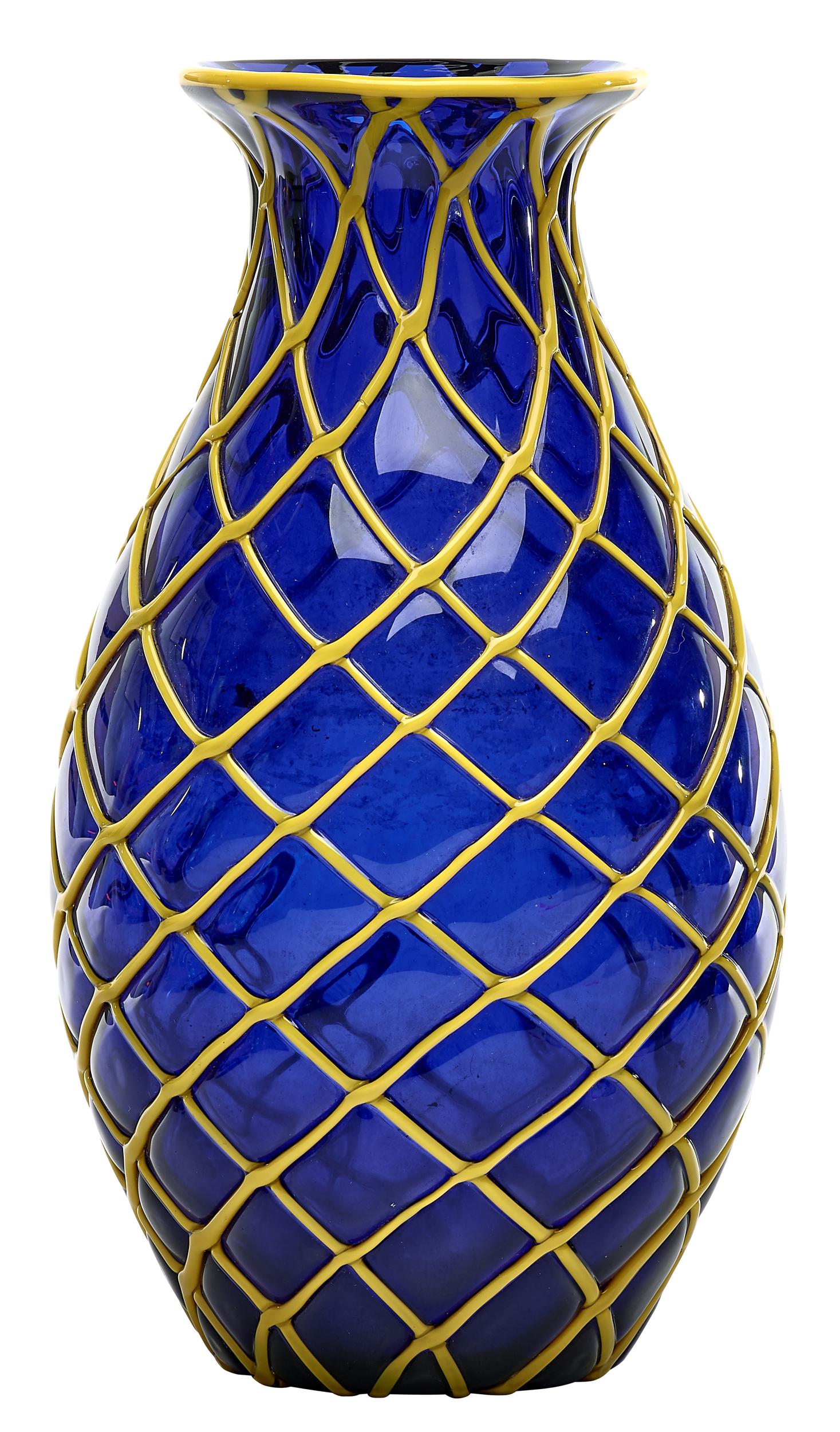 Loetz Ausfuehrungen 220 vase: LoetzAusfuehrungen 220 vaseAustriaglasspaper labels10.5"h x 5.75"dia