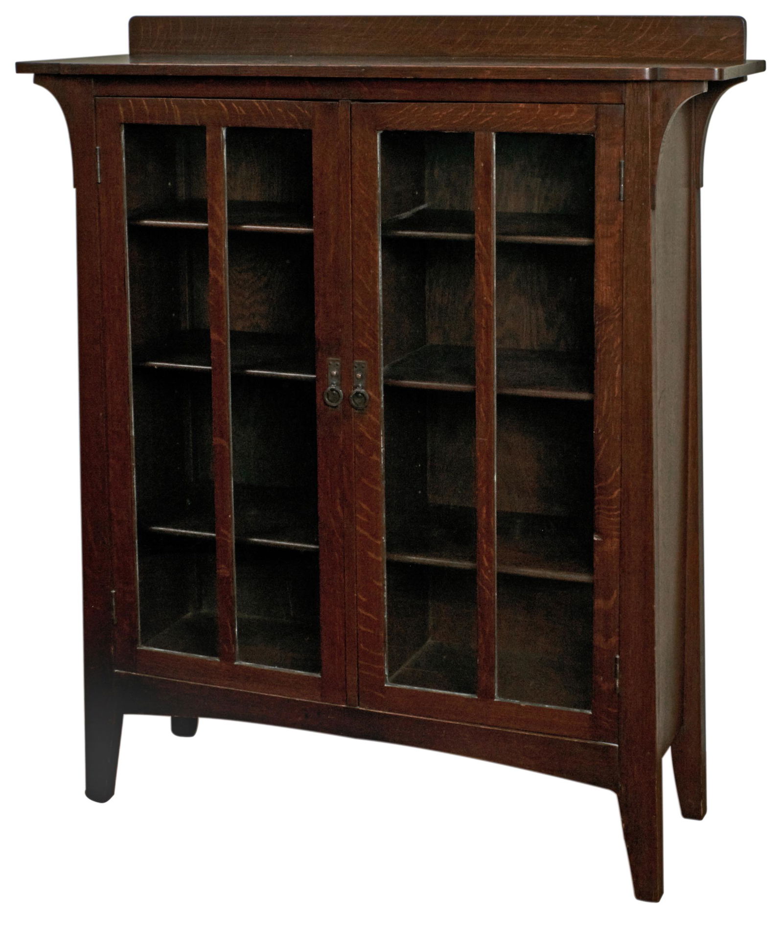 Charles Limbert cabinet: Charles LimbertcabinetGrand Rapids, MIoaksigned57"h x 14"d x 48"w