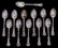 Gorham sterling silver flatware, sixteen piece place - 17