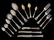 Gorham sterling silver flatware, sixteen piece place