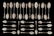 Gorham sterling silver flatware, sixteen piece place - 3