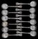 Gorham sterling silver flatware, sixteen piece place - 9