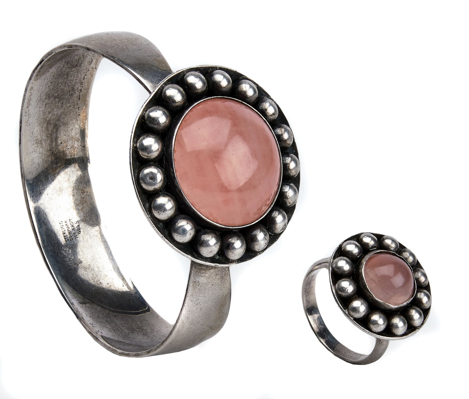 Niels Erik From Modern bracelet and ring set: Niels Erik From