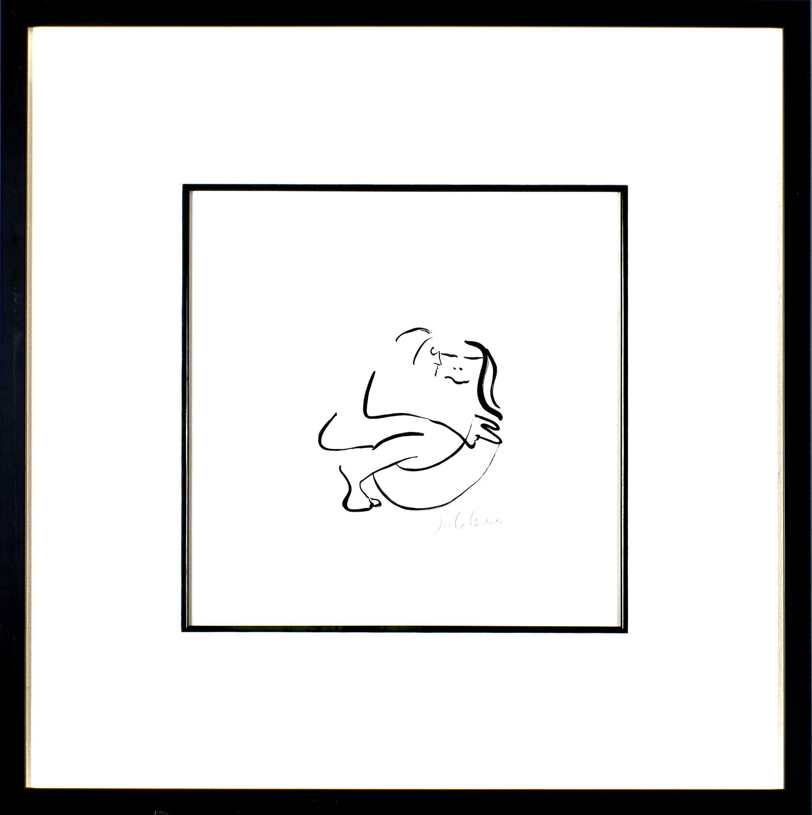 John Lennon (English, 1940-1980) Bag One: John Lennon(English, 1940-1980)Bag Onelithographsigned18.75"h x 18.75"wÂ overall: 35.5"h x 35.5"w