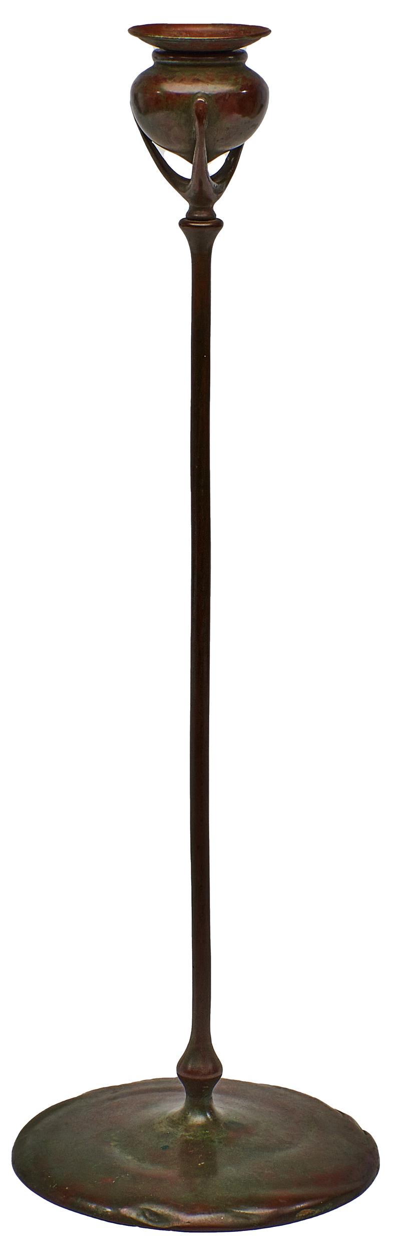 Tiffany Studios candlestick: Tiffany Studios candlestick New York, NY