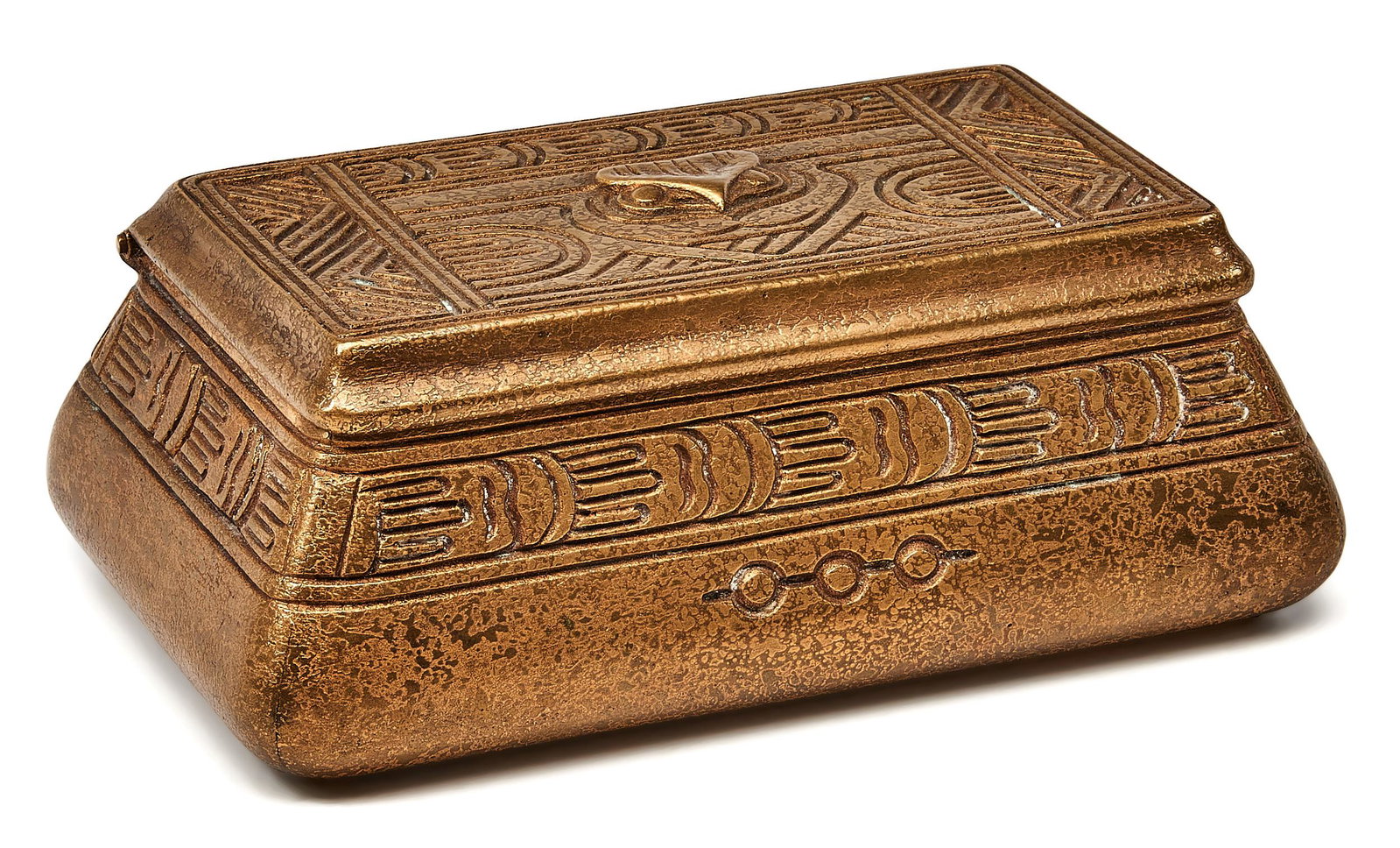 Tiffany Studios stamp box: Tiffany Studios stamp box New York, NY <