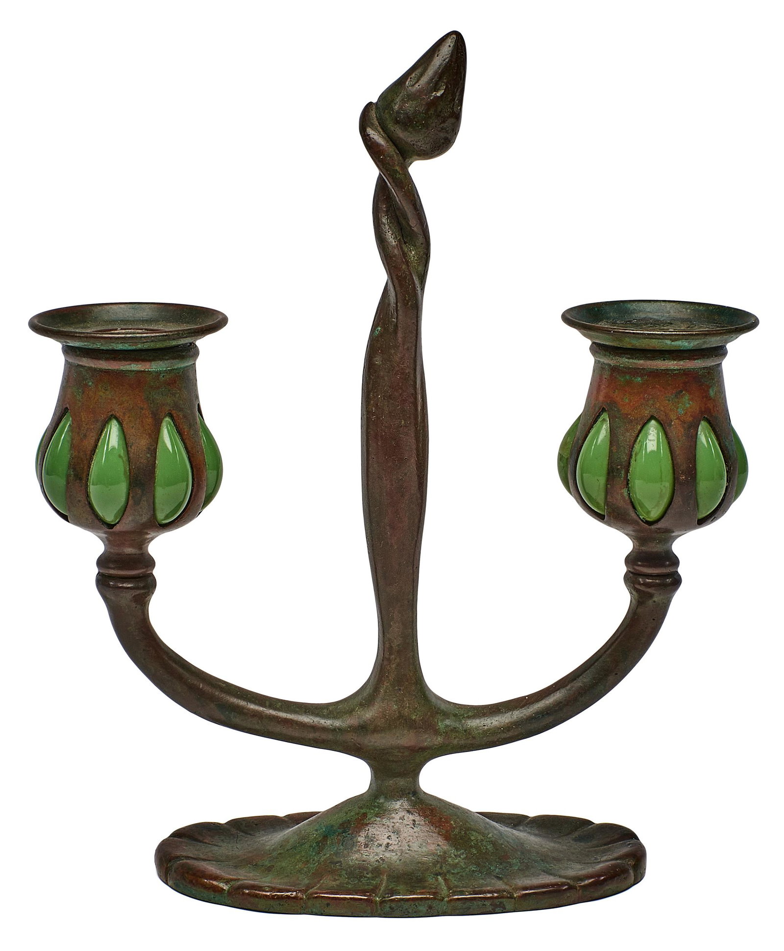 Tiffany Studios candlestick: Tiffany Studios candlestick New York, NY