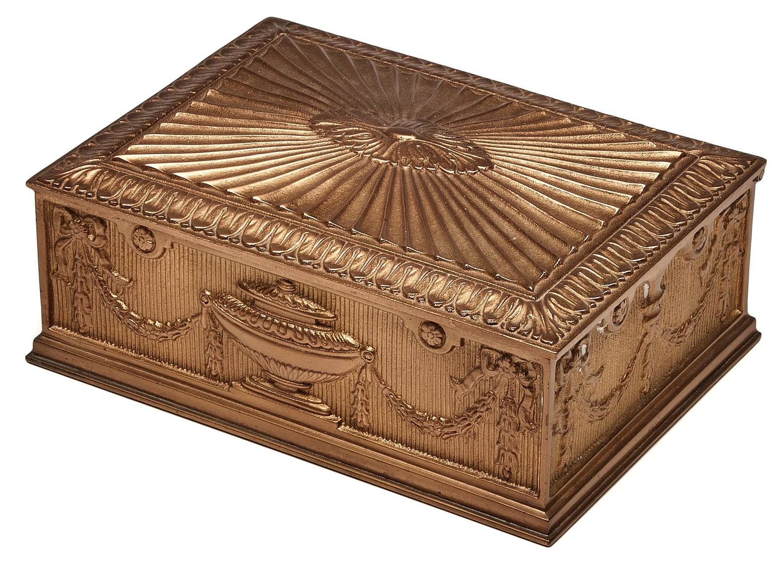 Tiffany Studios box: Tiffany Studios Adams box