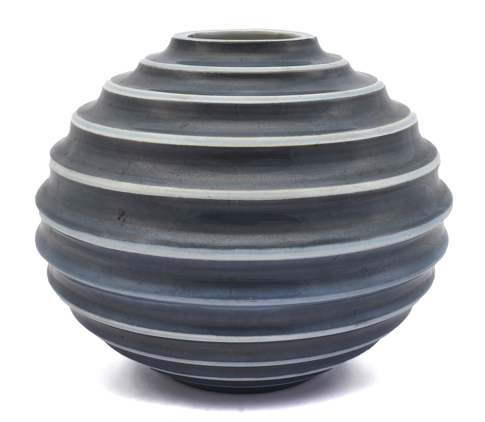 Bo Fajans by Ewald Dahlskog vase: Bo Fajans by Ewald DahlskogvaseSwedenglazed ceramicsigned6.5"h x 8"dia