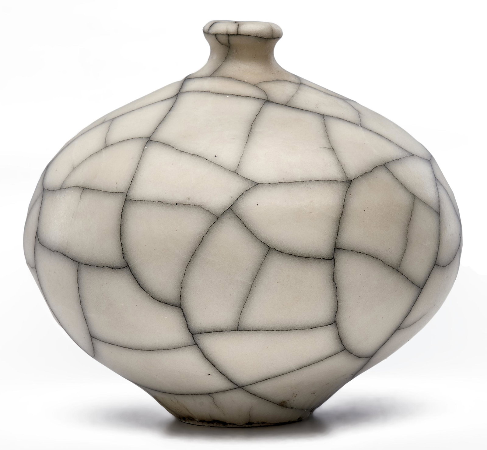 Doyle Lane vase: Doyle Lane vase Los Angeles, CA glazed ceramic incised mark 2.25"h x 2.5"dia