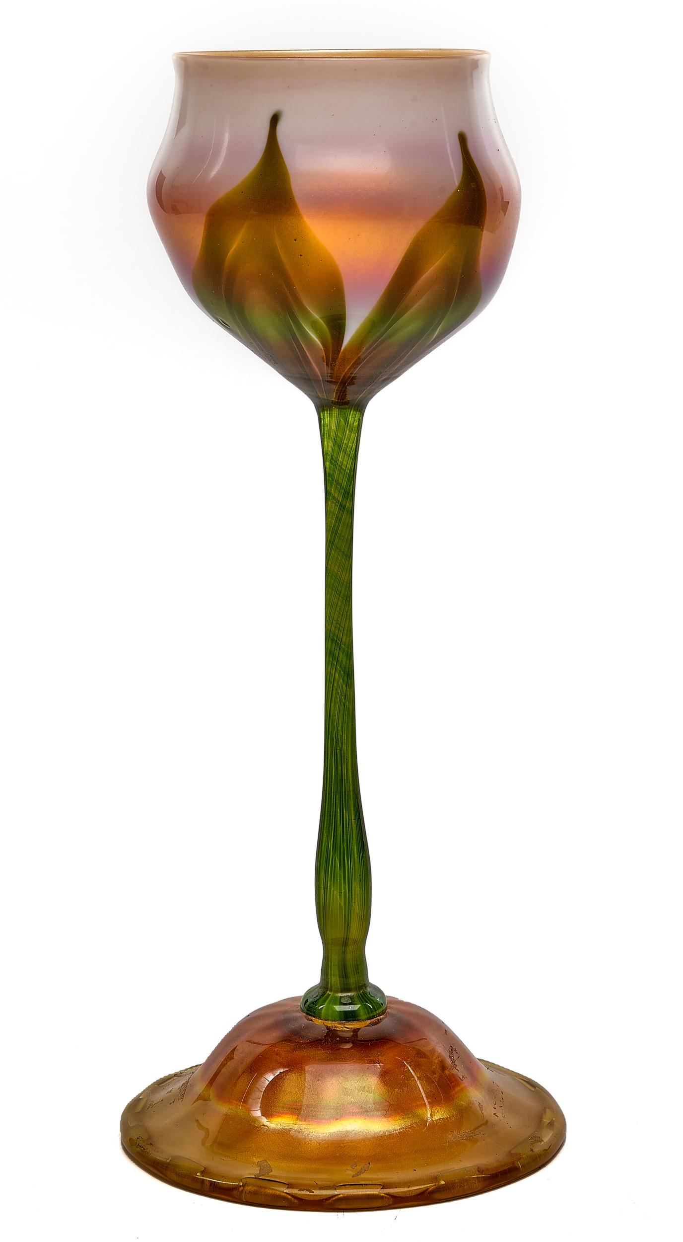 Louis Comfort Tiffany vase Aug 08, 2021 Treadway in OH