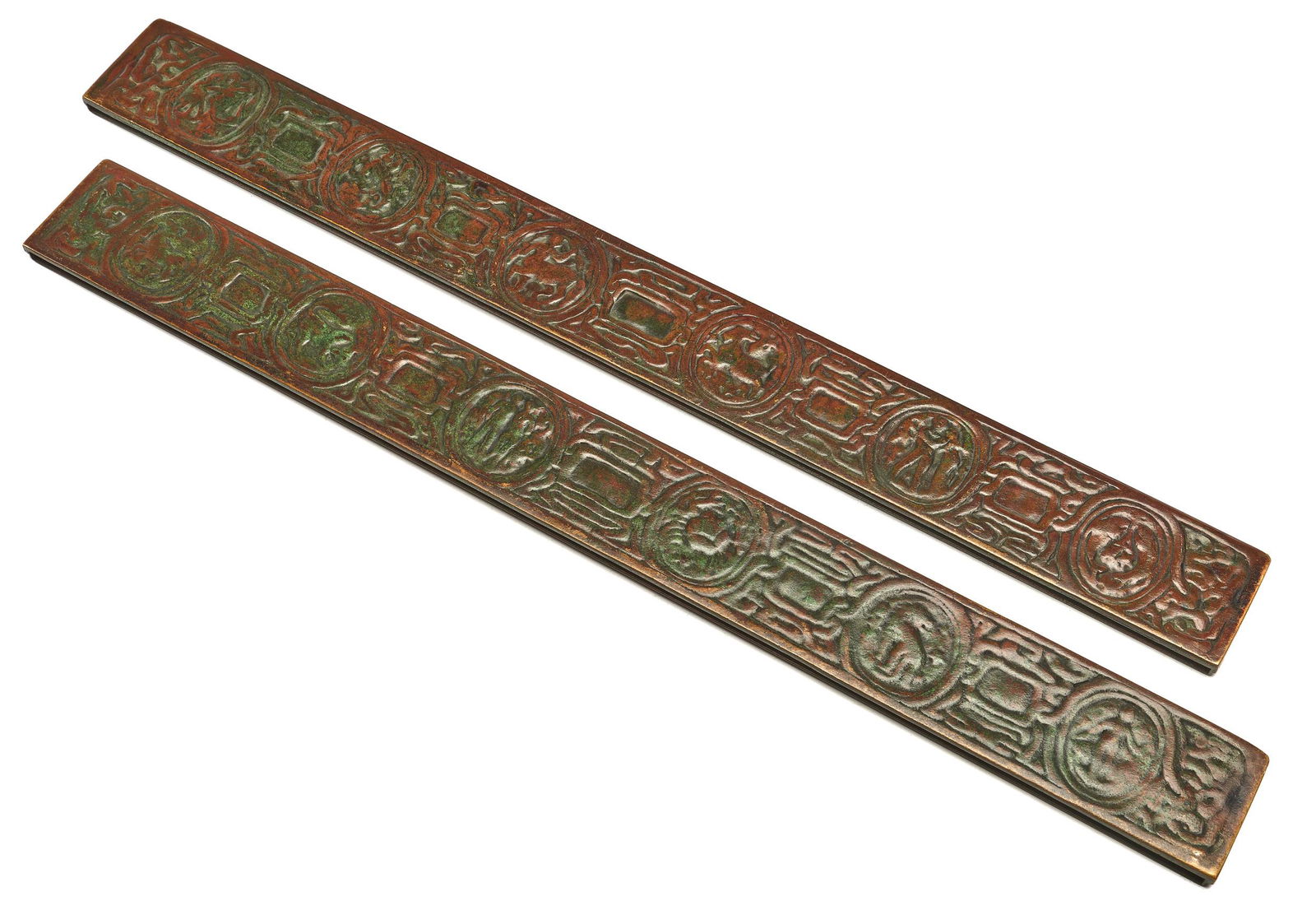 Tiffany Studios blotter ends (1 of 2)