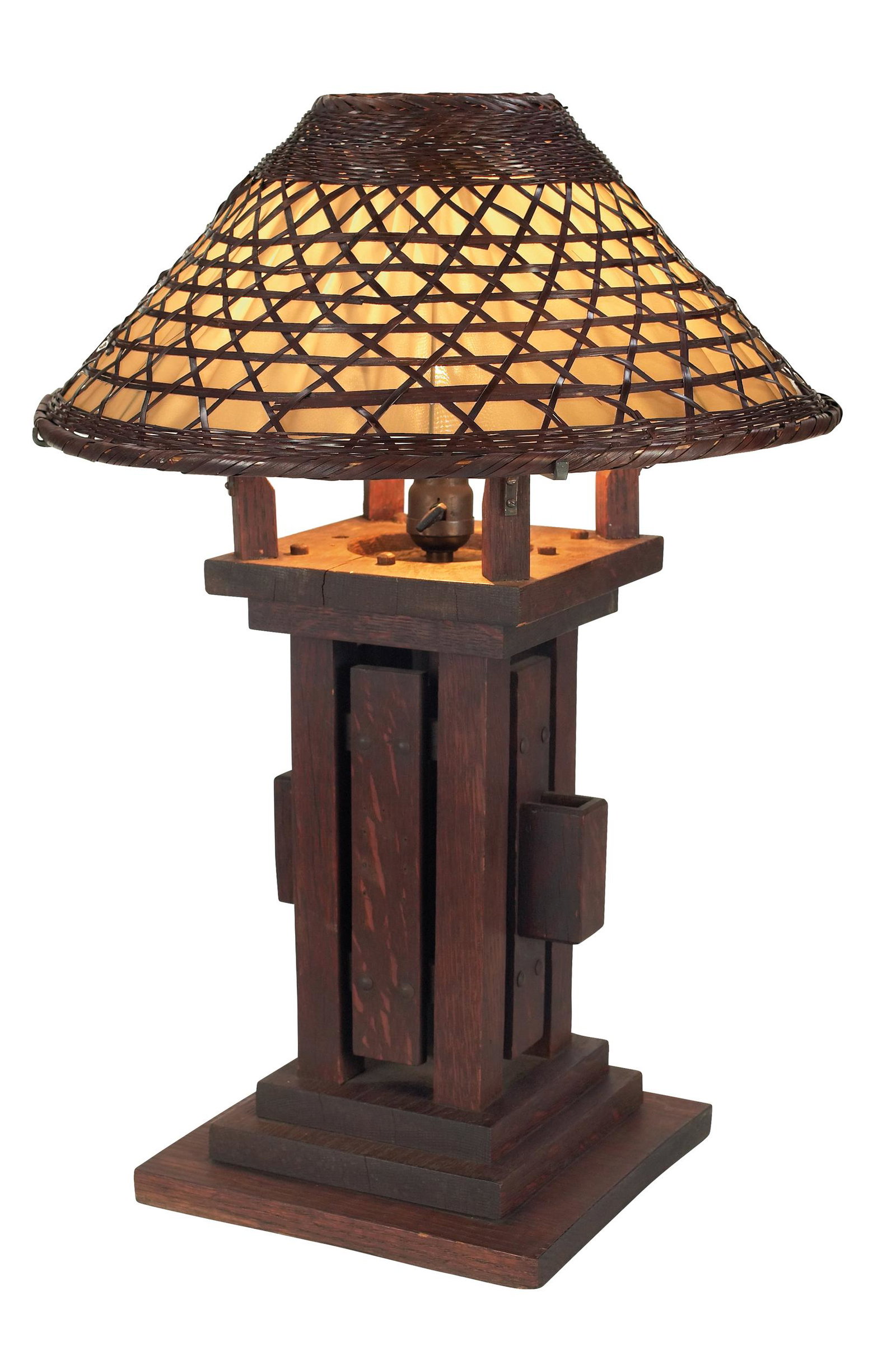 Arts and Crafts lamp (1 of 1)