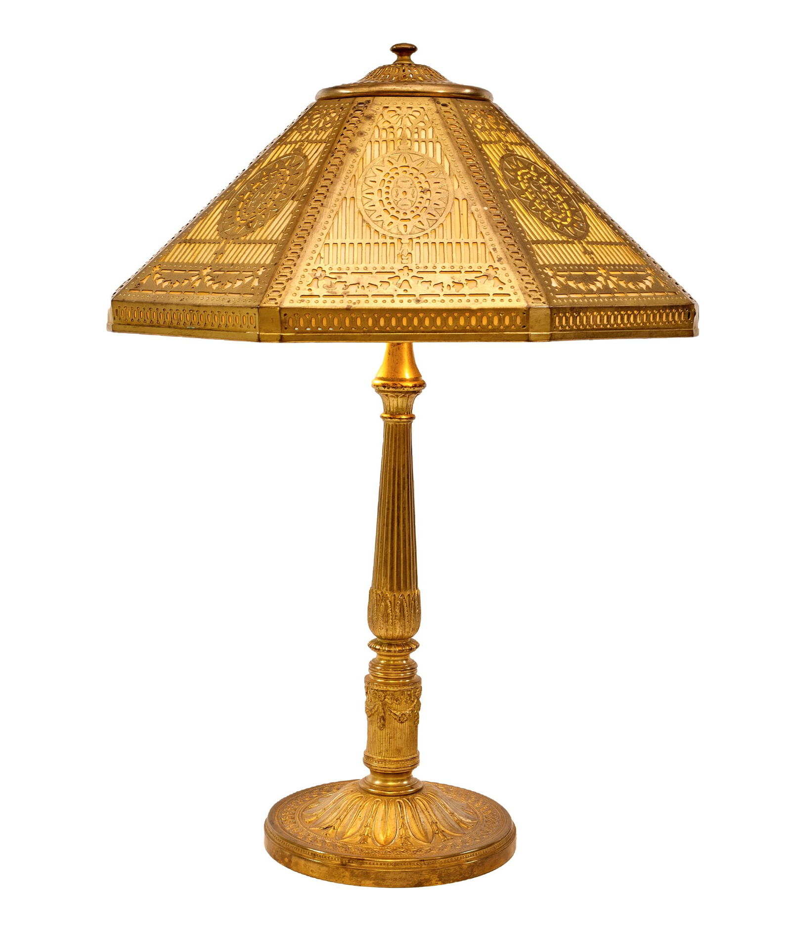 Tiffany Studios lamp (1 of 5)