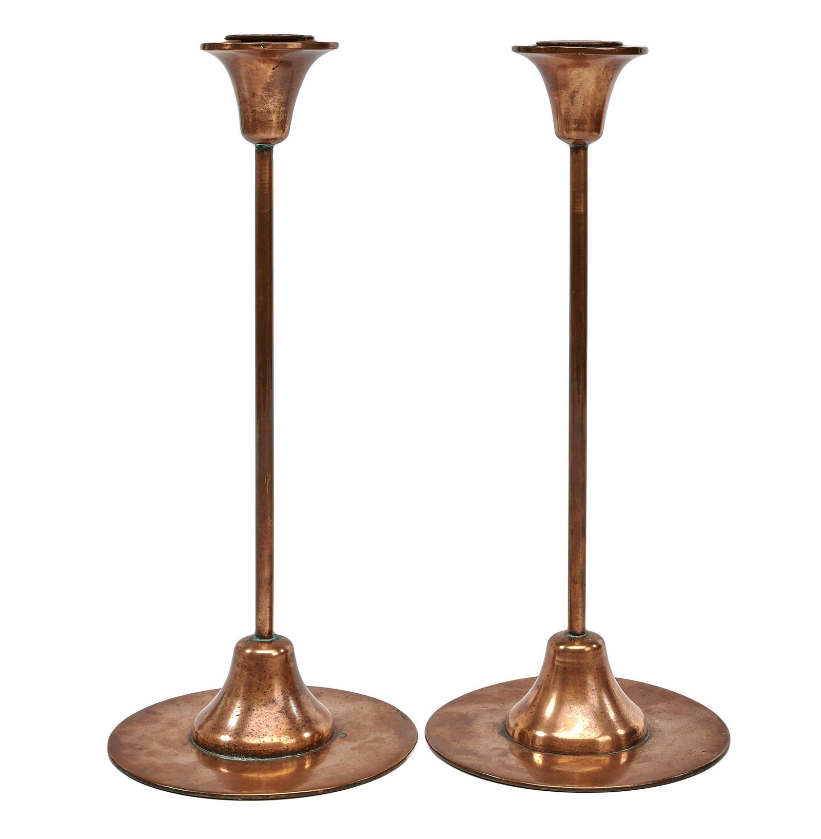 Arts and Crafts candlesticks (1 of 3)