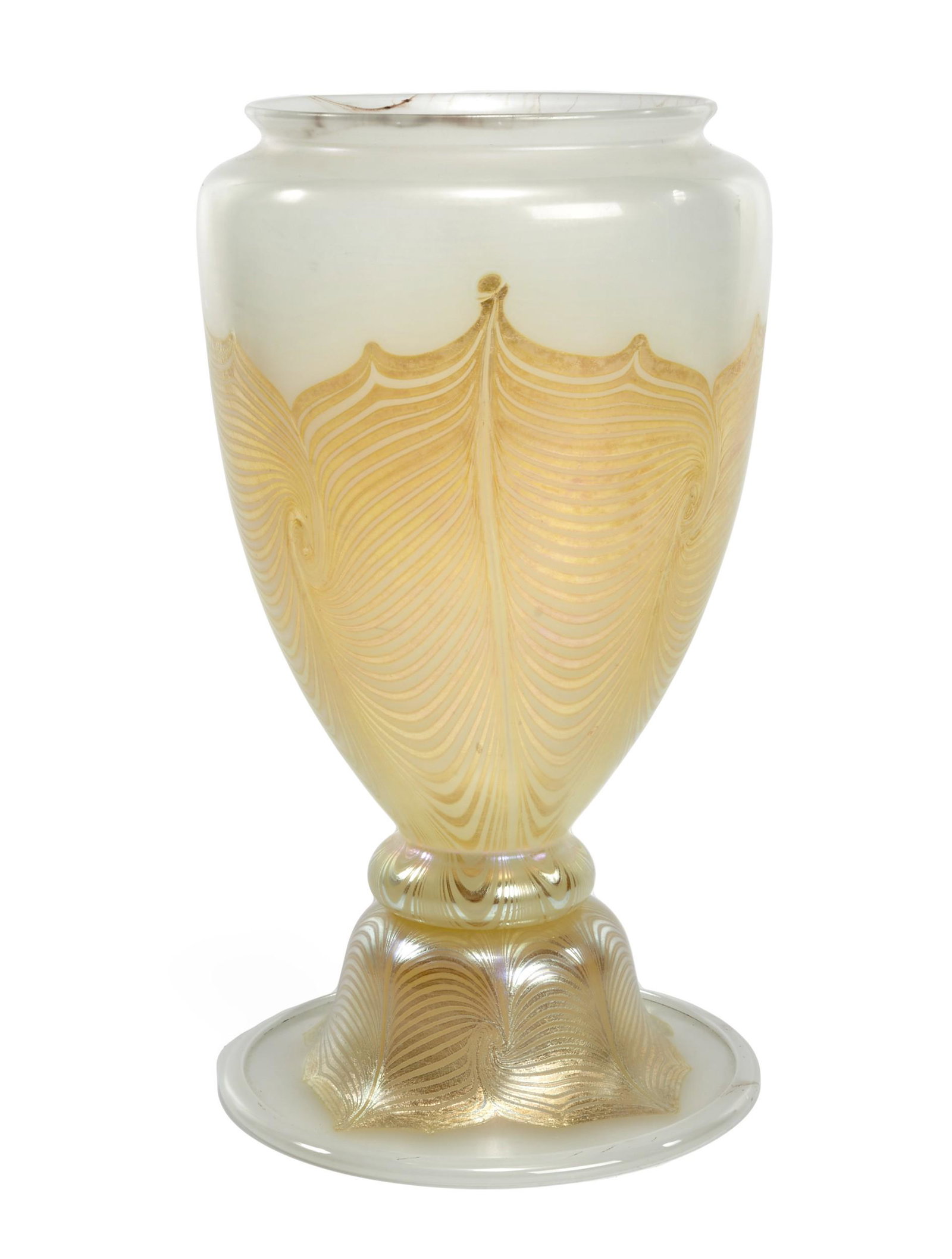 Louis Comfort Tiffany lamp base (1 of 6)