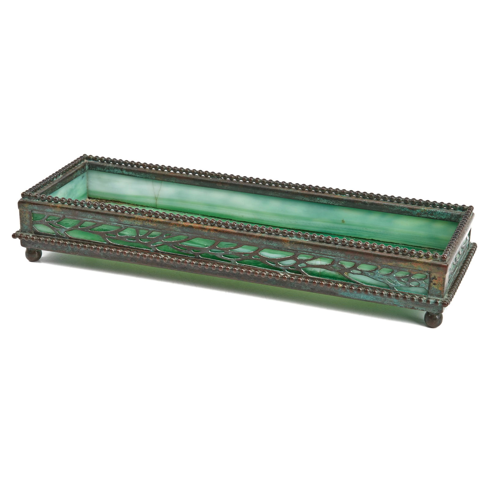 Tiffany Studios pen tray (1 of 3)
