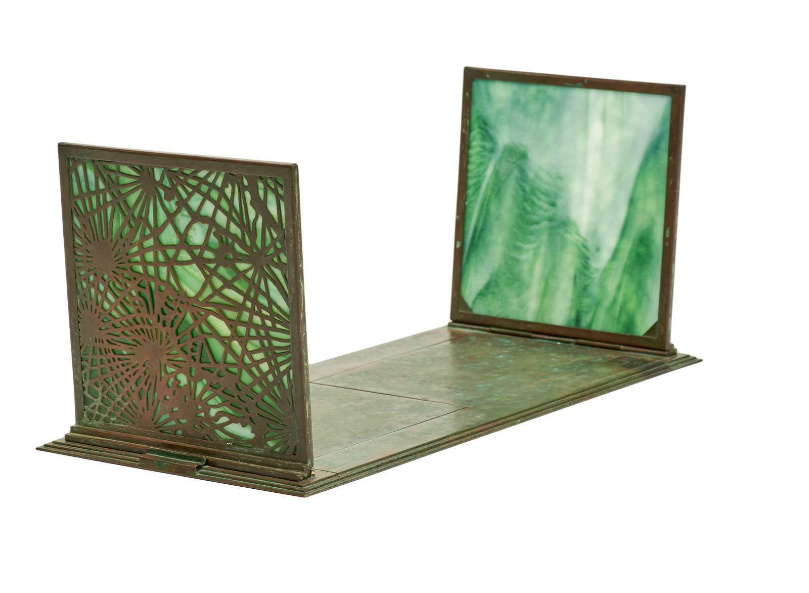 Tiffany Studios Pine Needle book rack (1 of 7)