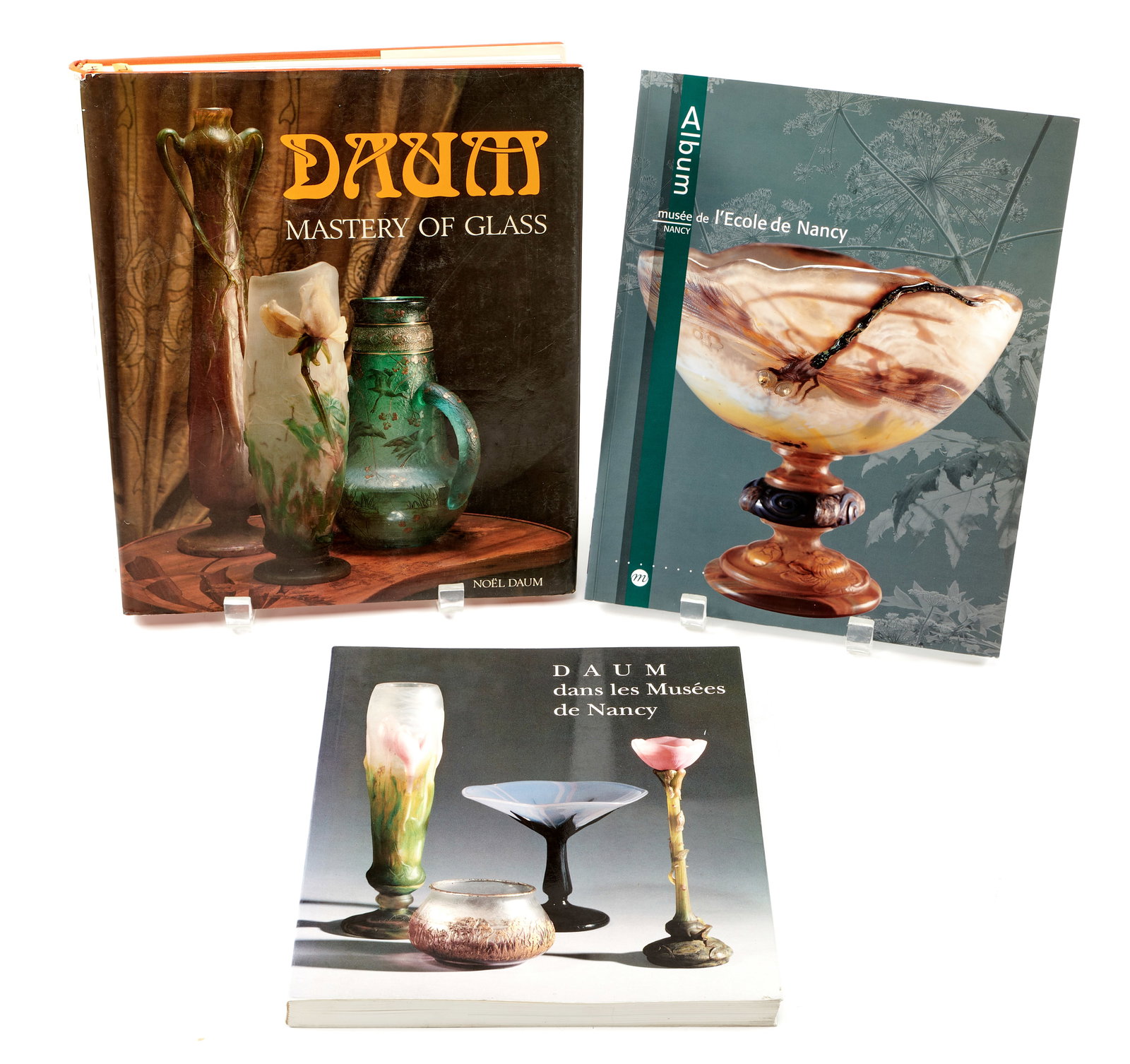 Lot of three French Glass Reference Books (1 of 1)