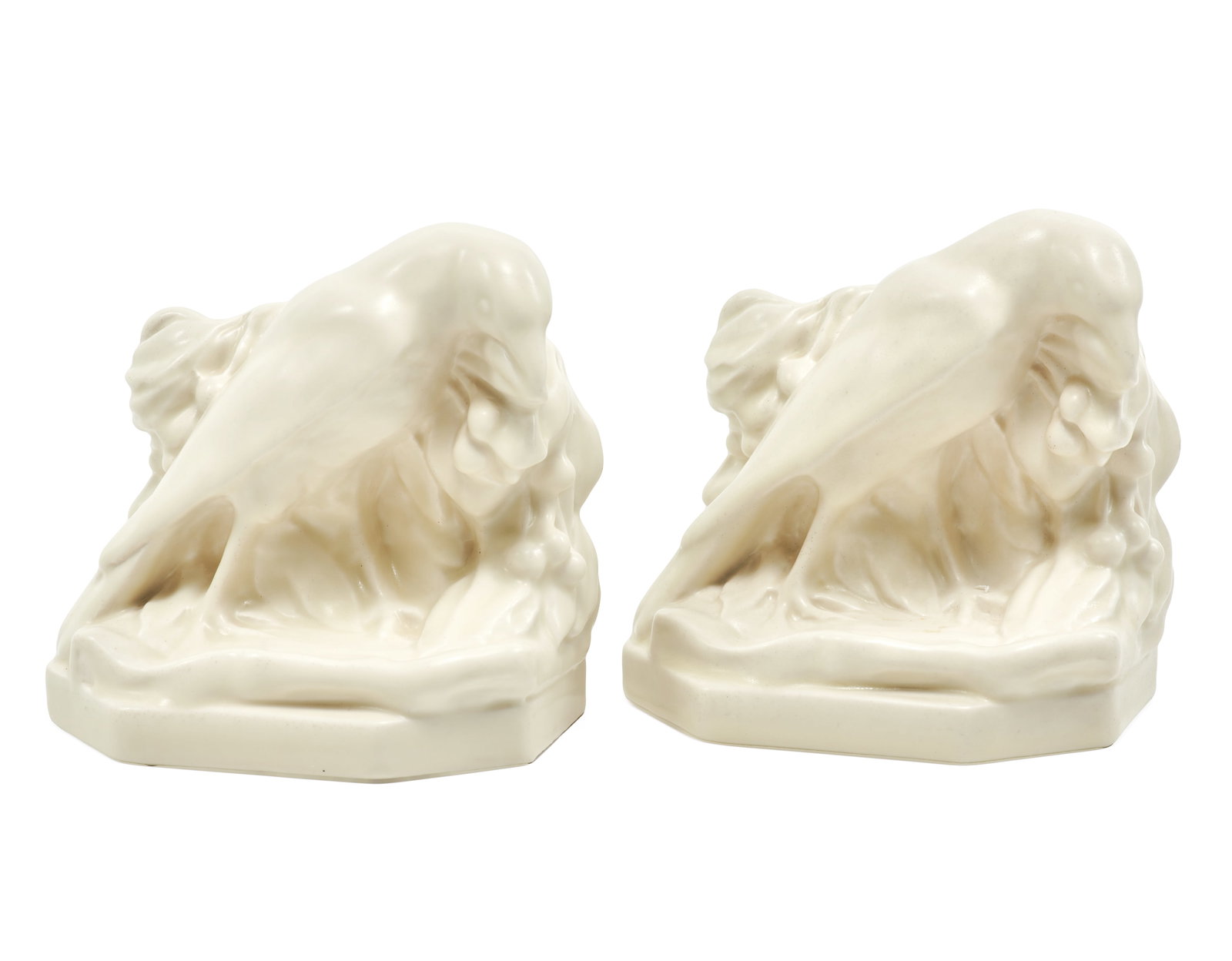 Rookwood Pottery by William P. McDonald bookends (1 of 4)