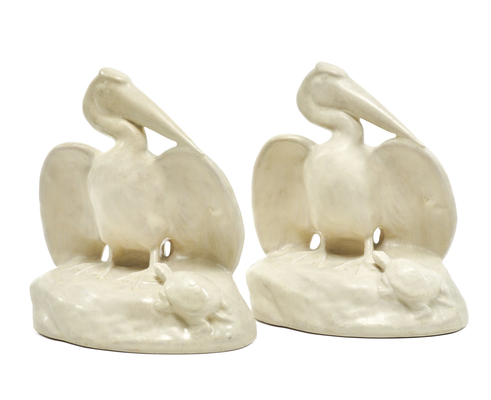 Rookwood Pottery by Kataro Shirayamadani bookends (1 of 4)