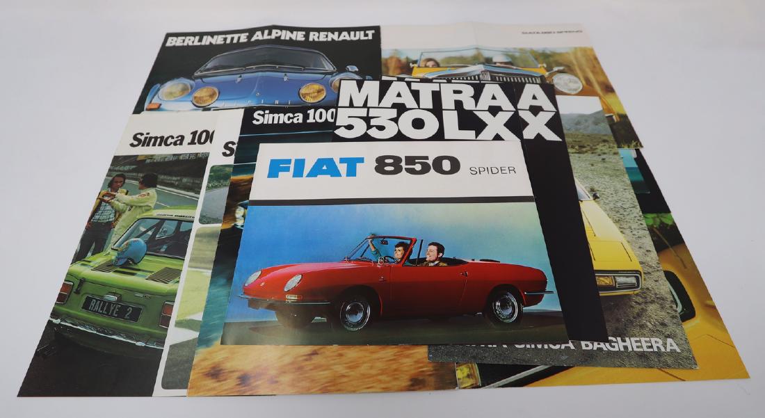 Konvolut 12-teilig Brochures from the 60s (1 of 1)