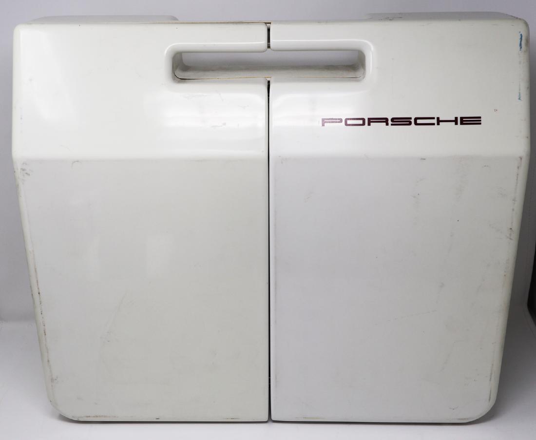 Porsche Buyer suitcase with color-, varnish-, leather-, (1 of 2)