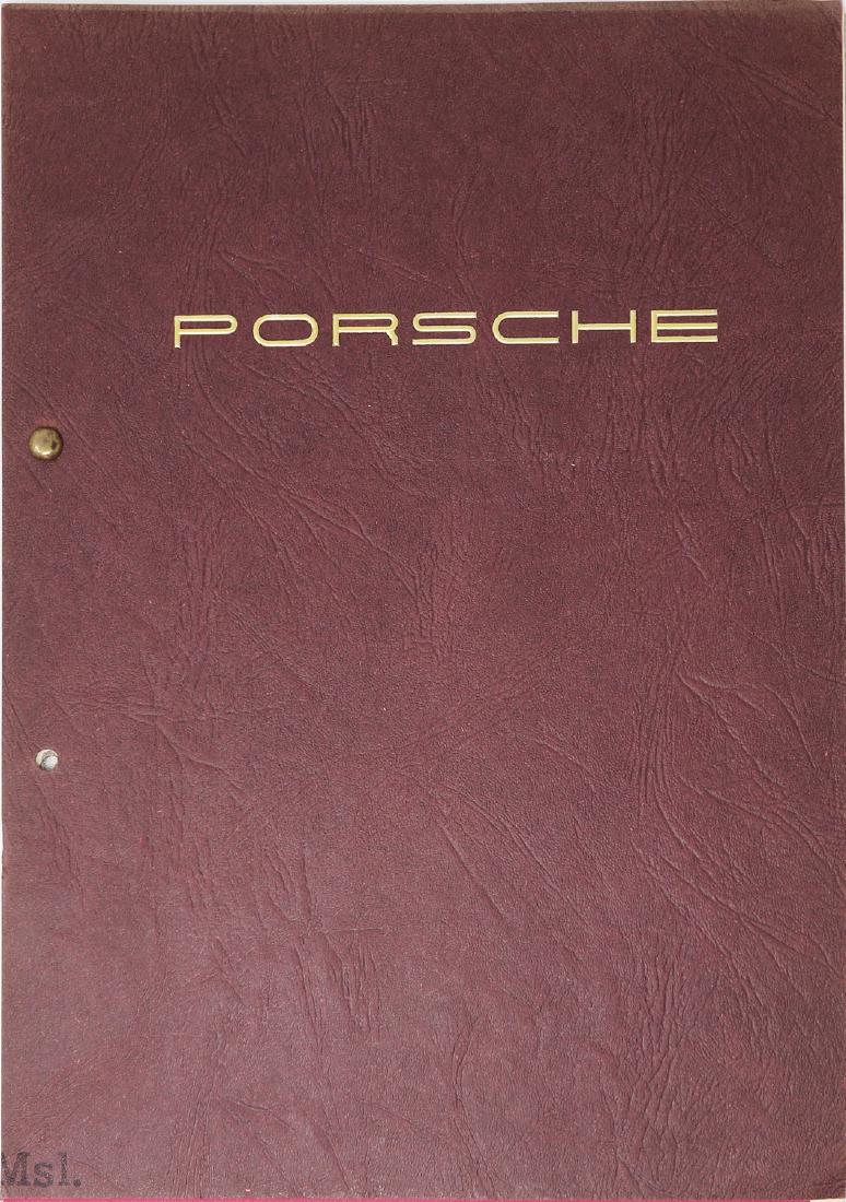 Porsche Press release 356 B (1 of 2)