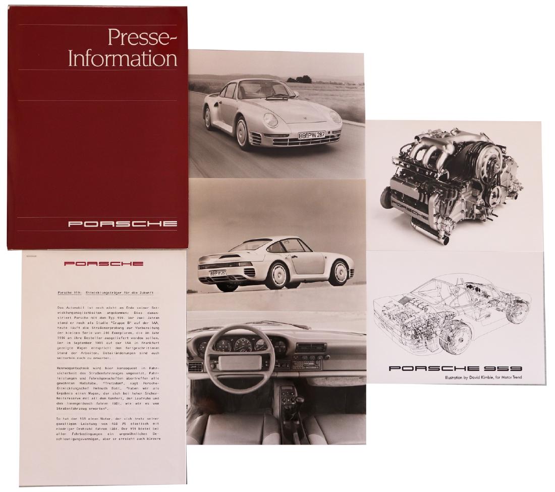 Porsche Press information Porsche 959 (1 of 1)