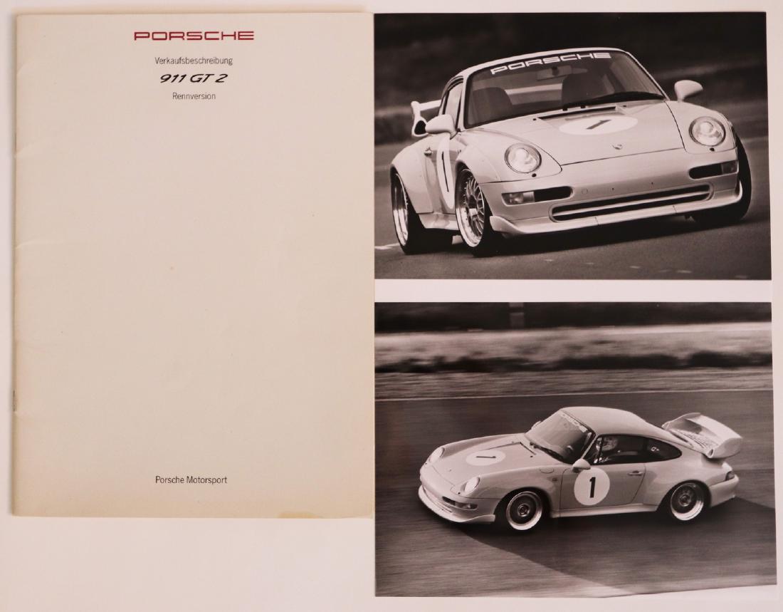 Porsche Press kit sales description 911 GT 2 racing (1 of 1)