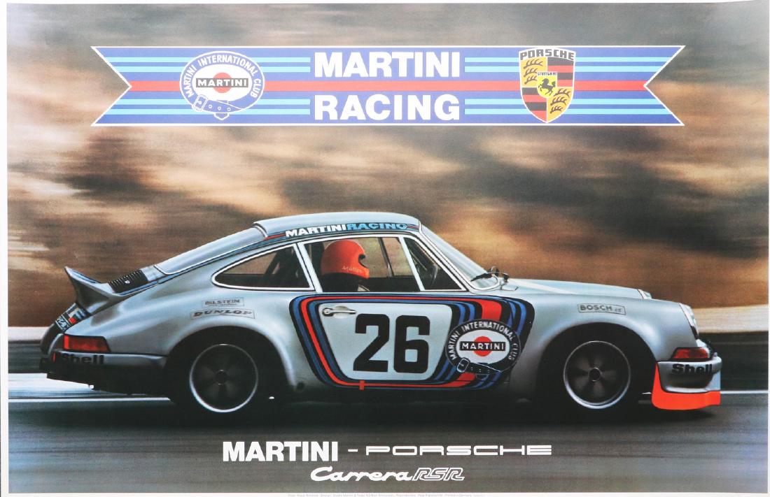 Porsche Poster Martini Racing Carrera RSR (1 of 1)