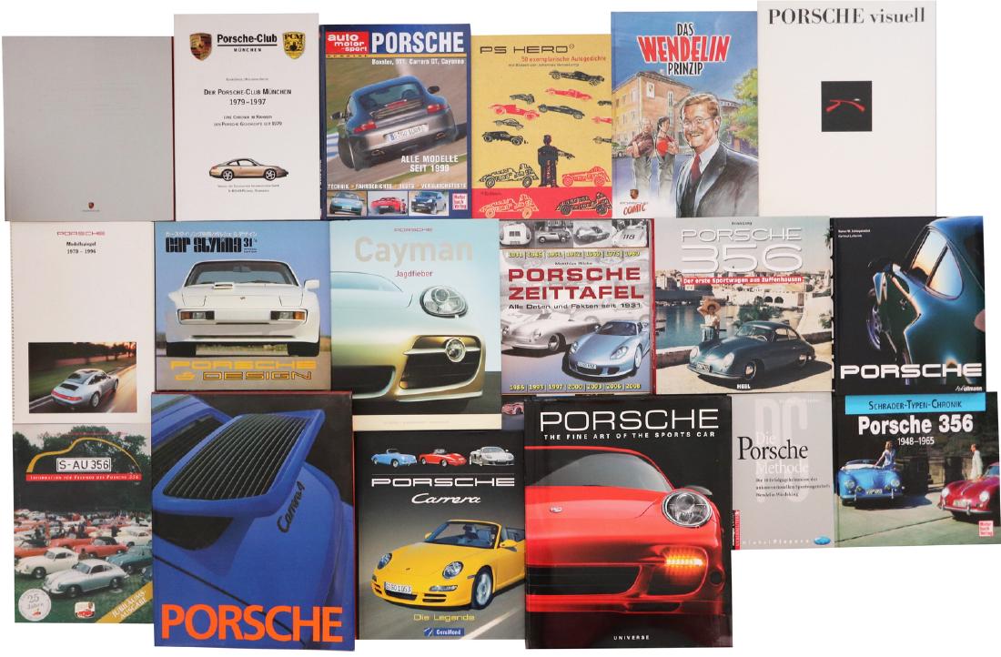 Porsche Mixed lot with 19 books and issues (1 of 1)