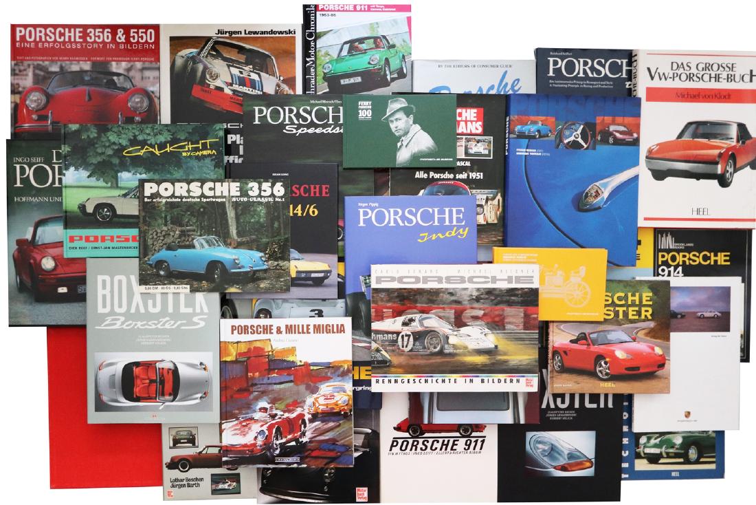 Porsche Mixed lot with 37 high quality books (1 of 1)