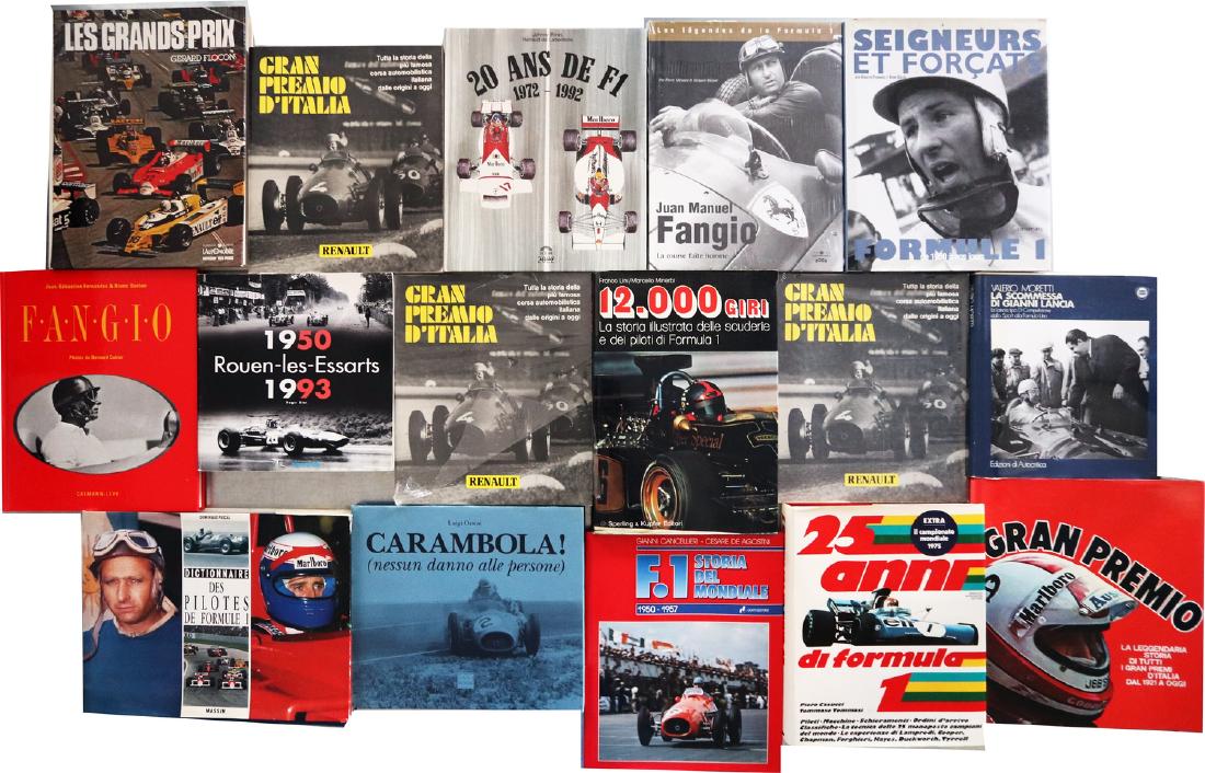 Buch 16 books on the subject of racing (1 of 1)