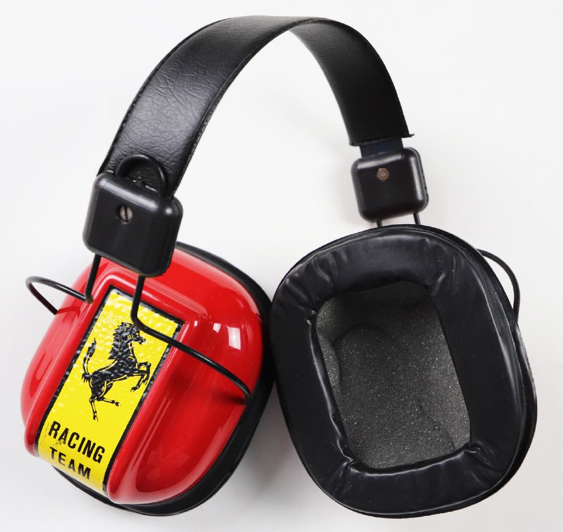 Ferrari Hearing protection for the pit lane (1 of 1)