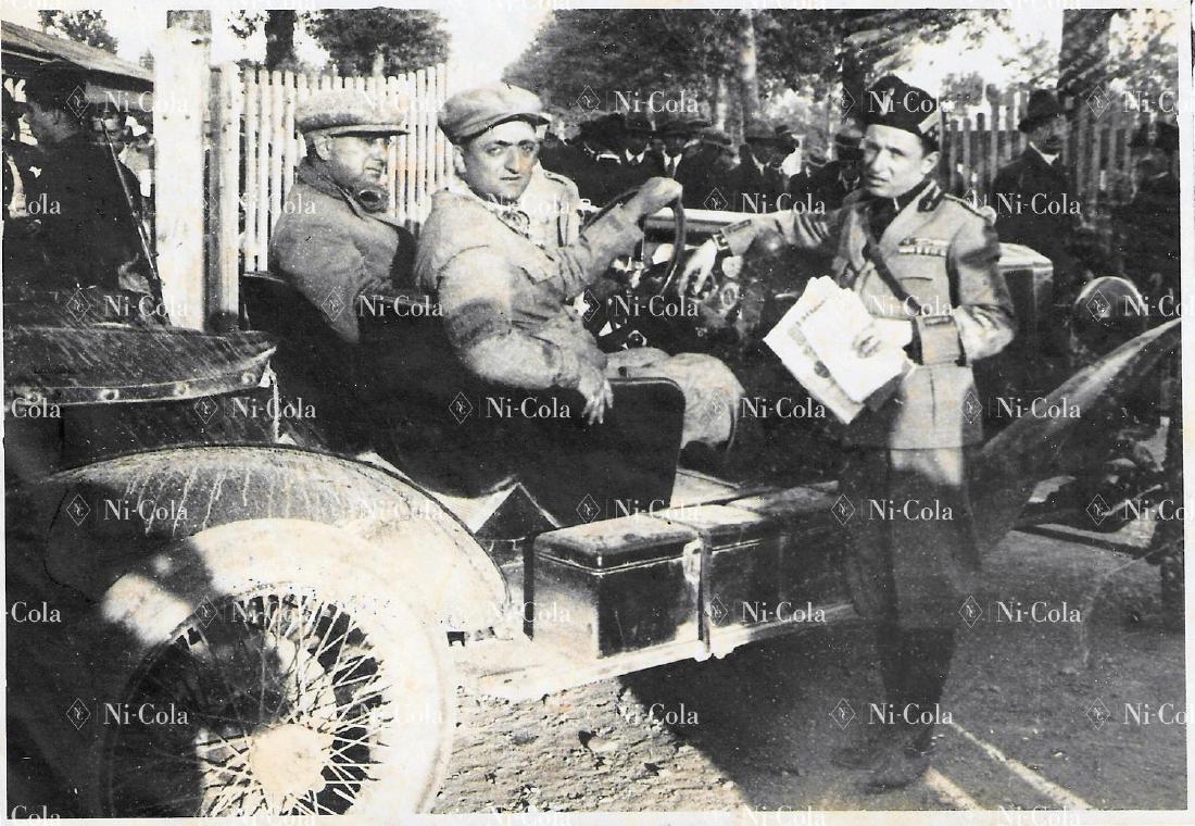 Ferrari Original B/W press photo Coppa Delle Alpi 1923 (1 of 1)