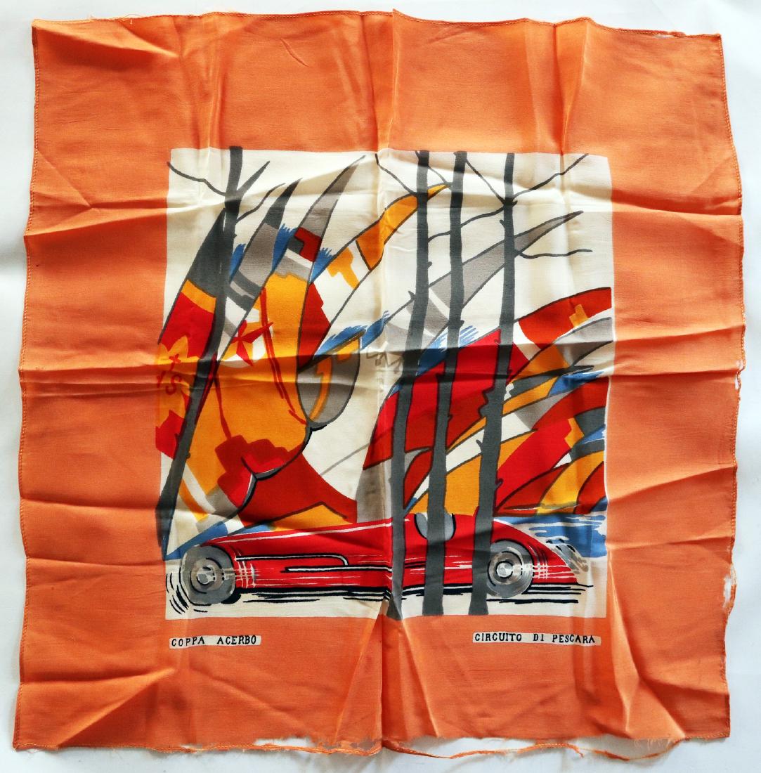 Ferrari Silk scarf 'Coppa Acerbo - Circuito di Pescara' (1 of 1)