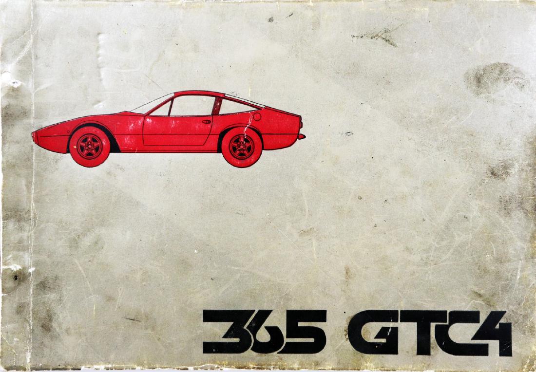 Ferrari Catalog of replacement parts type 365 GTC4 (1 of 1)
