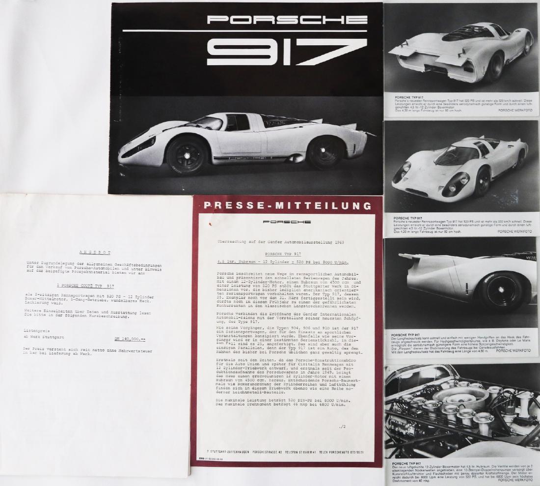 Porsche Porsche type 917 mixed lot of (1 of 1)
