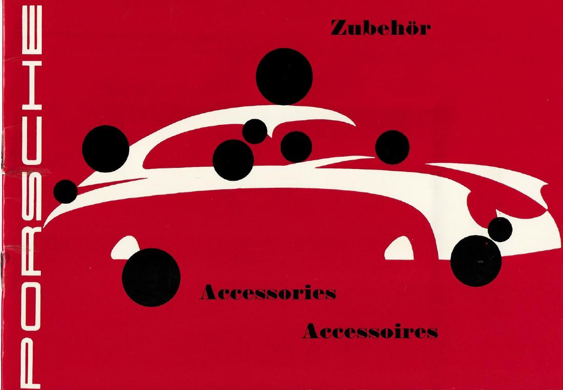 Porsche Accessories catalog from 1959 (1 of 1)