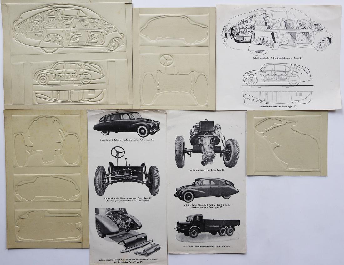 Tatra 9 advertising patterns type 87 (1 of 1)