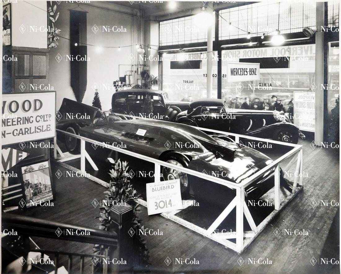 Automobilia Large format original B/W press photo Sir (1 of 1)