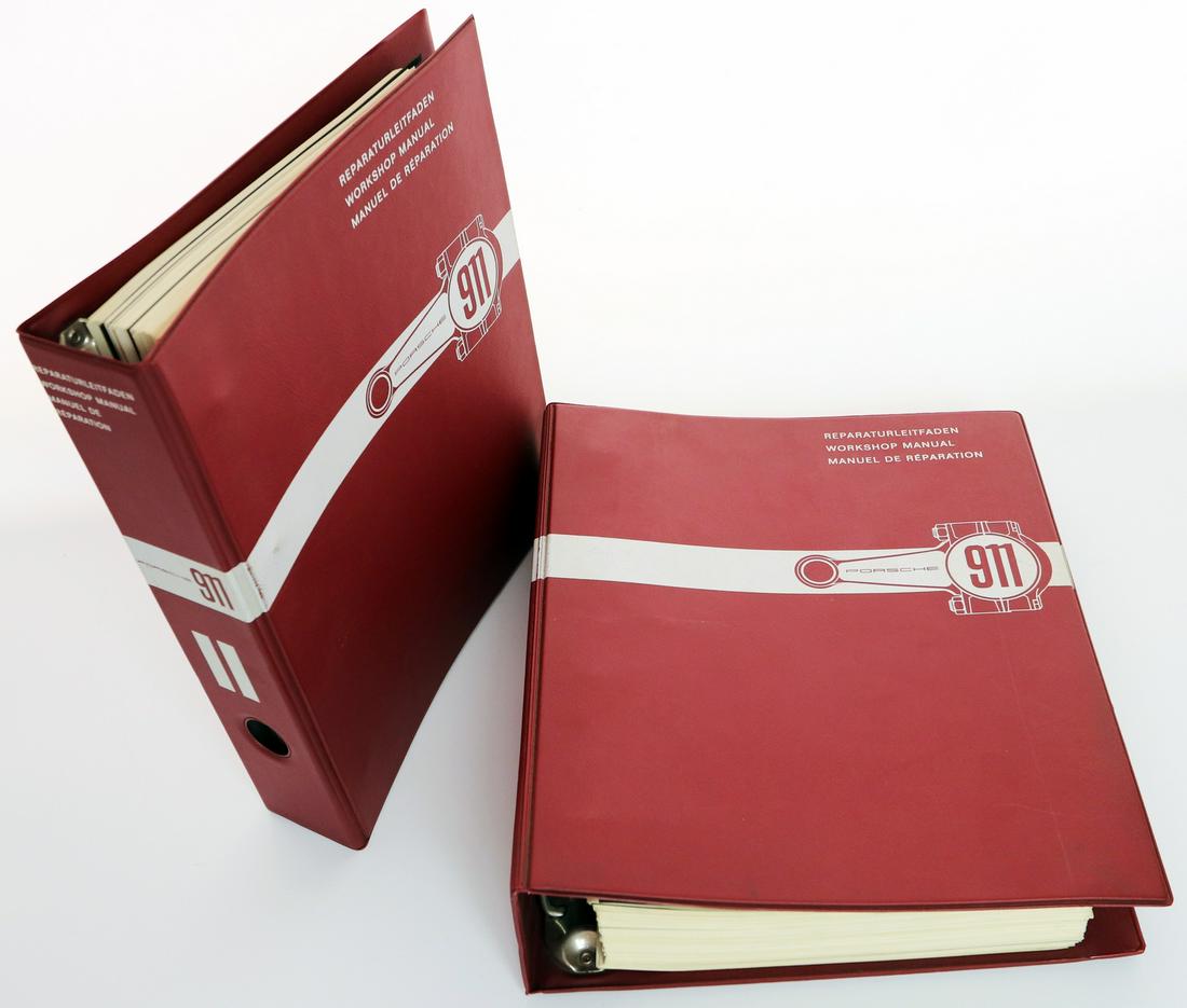 Porsche 2 folders repair guide volume 1 and 2 for type (1 of 1)