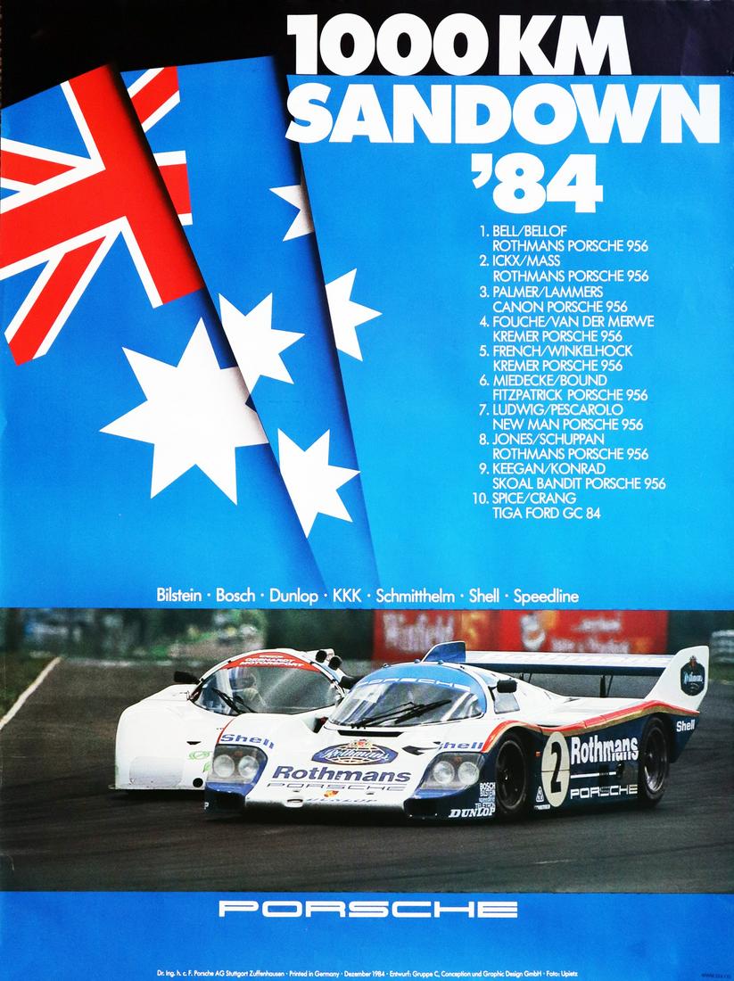 Porsche 25-pieces poster collection (1 of 3)