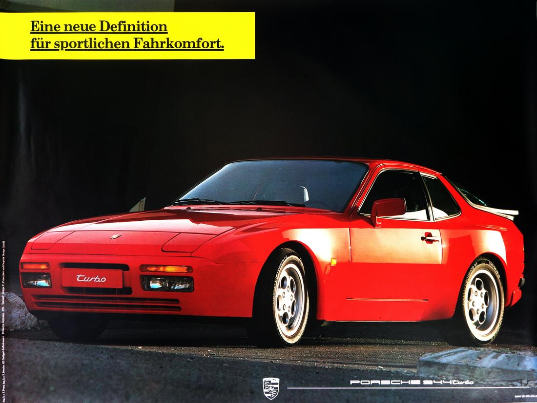 Porsche 3 x Poster 'Eine neue Definition für (1 of 1)