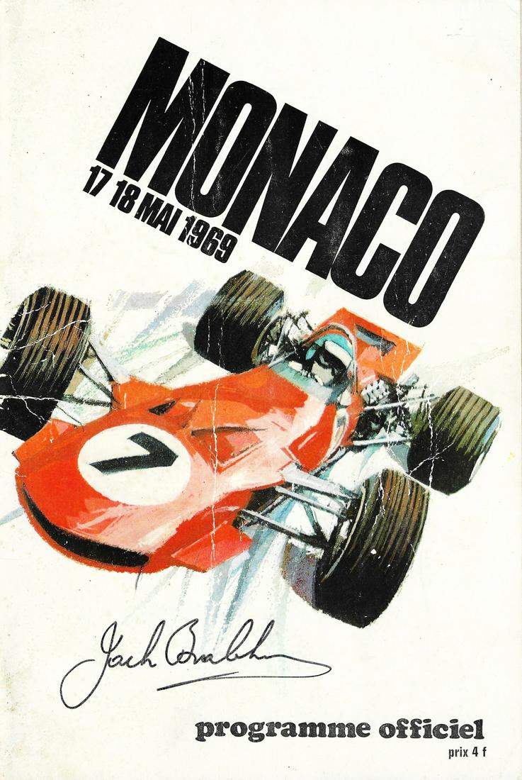 Rennprogramm Grand Prix Monaco 17 & 18 May 1969 (1 of 1)