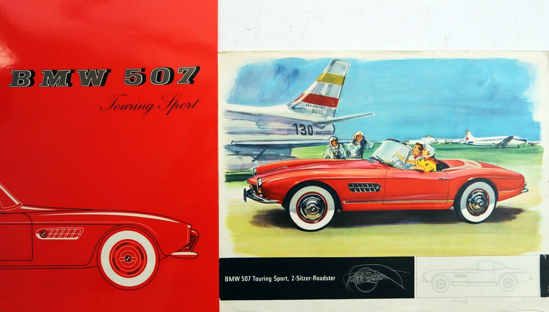 BMW 2 brochures for type 507 Touring Sport from (1 of 1)